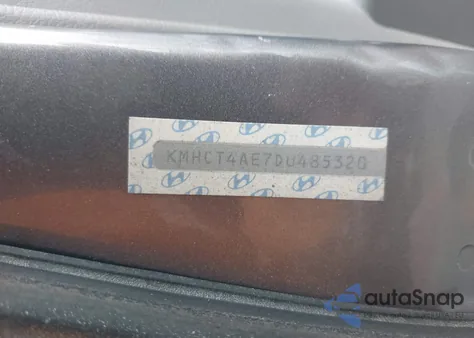 2013 Hyundai Accent Gls from USA, damaged, VIN KMHCT4AE7DU485320